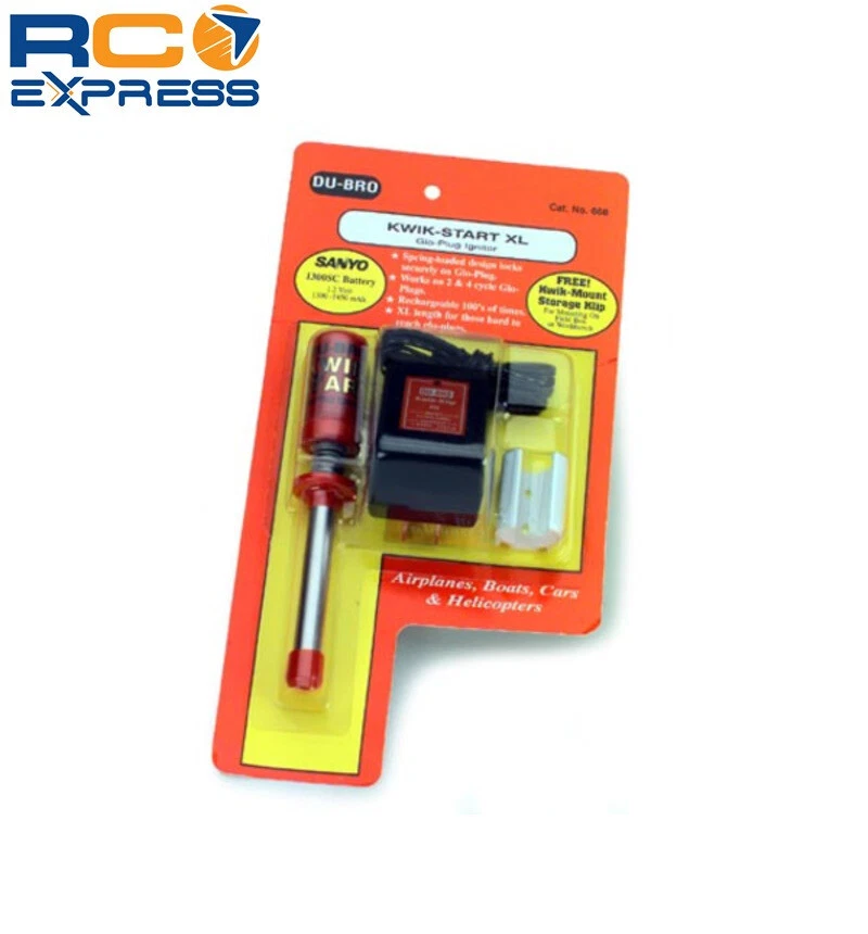 DU-BRO Kwik Start XL Glo-Ignitor with Charger DUB668 - Image 1 of 1
