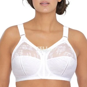 Leading Lady Full Support Wirefree Comfort Bra White - Picture 1 of 1