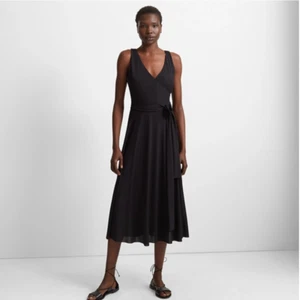 CLUB MONACO Mujer Jadrien Tejido Midi Vestido Sin Mangas Talla M- Negro Nuevo con Etiquetas $170 - Imagen 1 de 7