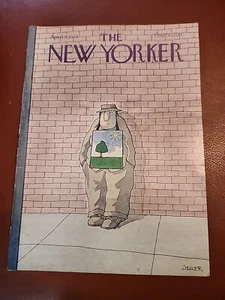 1978 New Yorker April 3 Full Issue No Label Jack Ziegler Artist Placard - Picture 1 of 10