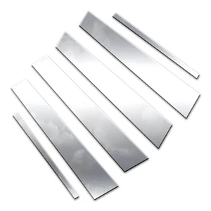 6pc Stainless Pillar Post Covers fits 2020-2022 Subaru Legacy by Brighter Design - Picture 1 of 4