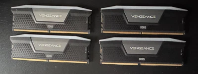 [PRE-OWNED] Corsair Vengeance 64GB (4x16GB) RAM DDR5 5200MHz CMH32GX5M2B5200C40 - Image 1 of 3