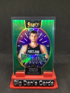 2024-25 Panini Select - Neon Icons Donovan Clingan #21 Green Prizm (RC) - Picture 1 of 2