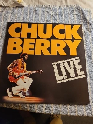 Chuck Berry Live 1984 12" Vinyl LP  CBR 1007 1984 - Image 1 of 4