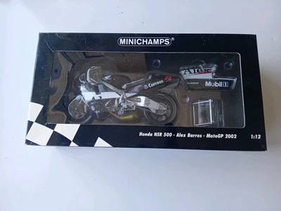 Minichamps 1 12 Honda NSR 500 ALEX BARROS MOTO GP 2002 - Image 1 of 4