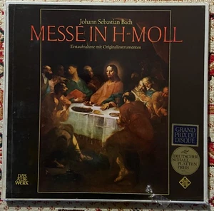 BACH - MESSE IN H-MOLL 3 LP BOX SET NEW SEALED HARNONCOURT - Picture 1 of 4
