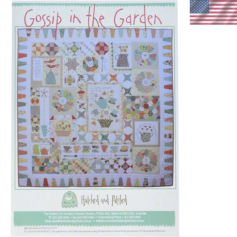 Block-of-the- Sampler Quilt Pattern - Image 1 of 4