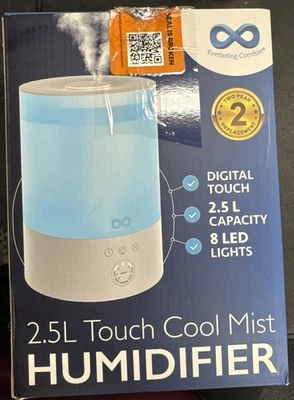 Everlasting Comfort 2.5LTop Fill Humidifier Bedroom Quiet Ultrasonic Cool S18 - Image 1 of 4
