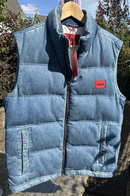 NEW Hugo Boss Denim Gilet - Medium - Image 1 of 4