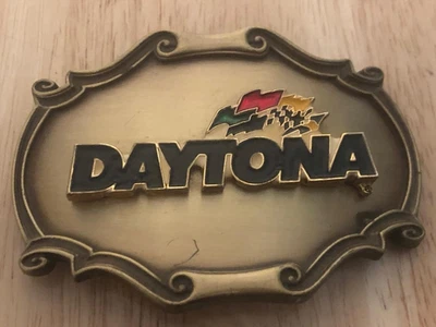 Hebilla de cinturón vintage Raintree 1978 Daytona Foto 1 de 4