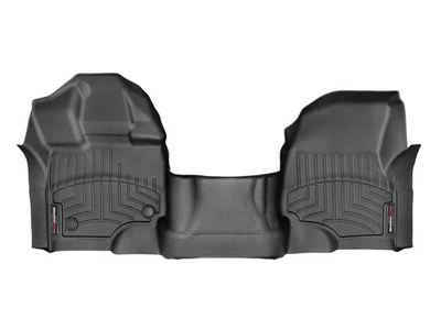 Forro de piso WeatherTech para Ford F-150 2015-2020 - primera fila - sobre la joroba, negro Foto 1 de 4