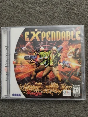 Sega Dreamcast Expendable FACTORY SEALED BRAND NEW RARE!! - Image 1 of 2