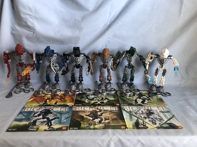 Lego set TOA HORDIKA 8736 8737 8738 8739 8740 8741 BIONICLE 100% complete #1 - Image 1 of 4