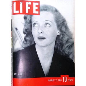 Life Magazine Bound JAN - MAR 1939 12 Issues News Celebrities Pics Ads & More - Picture 1 of 16