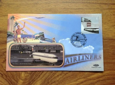 Trident  Airliners  Benham Special  Handmark First Day Cover 2002. Free UK P&P - Image 1 of 3