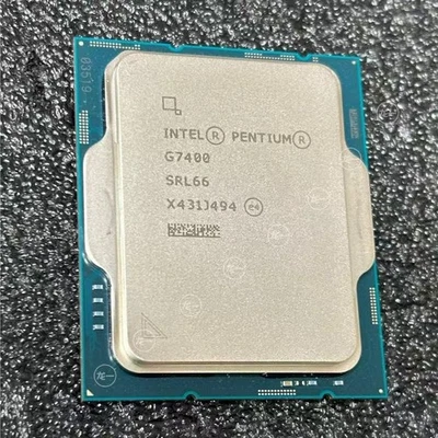 12th 3.7 GHz Gen Intel Pentium Gold G7400 LGA 1700 CPU Processor Dual-Core - Image 1 of 2