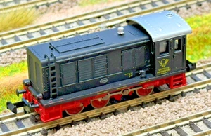 Dingler 006235 Spur N Diesellok BR V36 Deutsche Post schwarz OVP TOP - Bild 1 von 7
