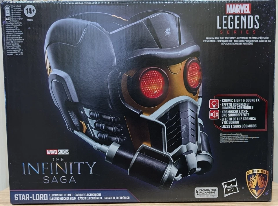 Marvel F6485 Star Lord Electronic Helmet Action Figure