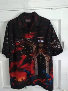 Dragonfly Men’s Vintage 2002 PINK FLOYD “THE WALL” Short Sleeve Shirt, size Lrg. - Picture 1 of 6