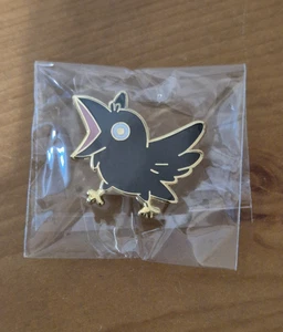 Crazy Crow Metall Emaille Pin Anstecker *NEU* - Bild 1 von 3