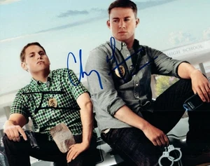 Channing Tatum Jonah Hill autographed 8x10 Photo signed Picture pic and COA - Picture 1 of 1
