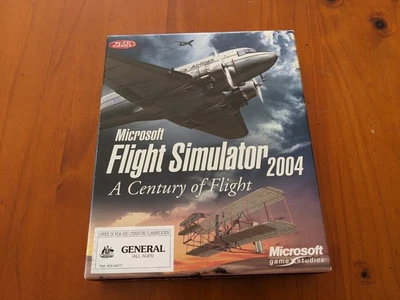 Microsoft Flight Simulator 2004: A Century Of Flight PC Big Box - Image 1 of 4