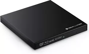 techPulse120 USB 3.0 masterizzatore esterno 3D Blu-Ray BD unità BDXL disco M - Foto 1 di 7