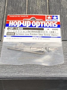 Tamiya 54409 Low Friction Step Screw M-05 M-06 Chassis 1/10 RC NIP - Picture 1 of 6