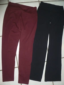 LOT OF 2)GIRL AERIE/ATHLETA BRAND LEGGINGS 12 - Picture 1 of 2