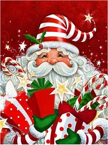 Diamond Art Kit, 5D Christmas Santa Claus Painting Kit for Adults, DIY Diamond - Picture 1 of 7