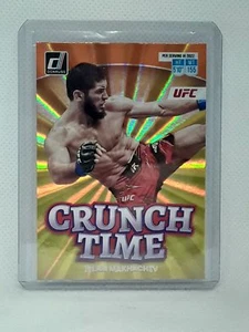 Islam Makhachev 2023 Donruss UFC - Crunch Time Holo Orange Laser #9 - - Picture 1 of 2