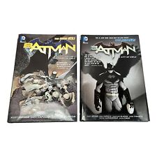 Batman Graphic Novel Court  City of Owls New 52 Lot 2 Vol 1 & 2 English HC DJ
