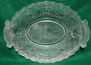 Campbell Jones RUSTIC GIVE US THIS DAY 12-3/4" Bread Tray - Picture 1 of 1