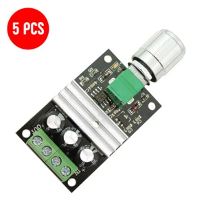 5PCS DC 6-28V 3A PWM Motor Speed Controller Pulse Width Regulator Switch Control - Picture 1 of 9