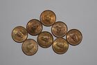 🙂 🙂 UK GB 8 WREN FARTHINGS ALL HIGH GRADE B54 #7 ZY32