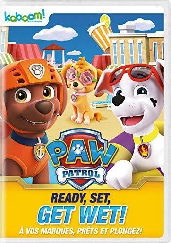 PAW Patrol: Ready, Set, Get Wet (Bilingual) - DVD - GOOD Foto 1 de 1