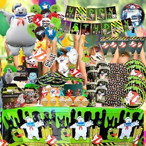 GHOSTBUSTER ghost cup plate birthday party supplies favor centerpiece decoration - Picture 1 of 107