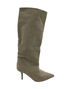 Season 8 Taupe Suede Stiletto Boots UK Women's Size 5 - Picture 1 of 4