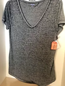 MUDD GRAY top Junior Size L - Picture 1 of 4