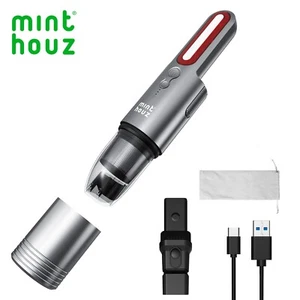Car Vacuum Cleaner Cordless Rechargeable Portable Handheld Powerful Suction - Picture 1 of 11
