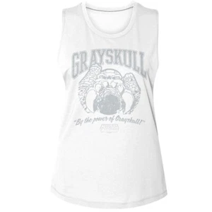 Masters Of The Universe By The Power Of Grayskull Drawing Women's Muscle T Shirt - Picture 1 of 5