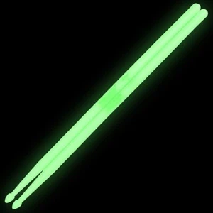 5A Luminous Light Up Drumsticks | Glow in the Dark LED Drum Sticks (Green) - Picture 1 of 1