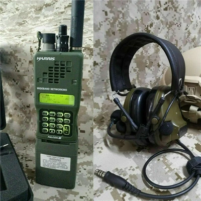 TCA/PRC152 RADIO (UV) + Comtac III Headset Standard Plug Set In Stock Fast Ship