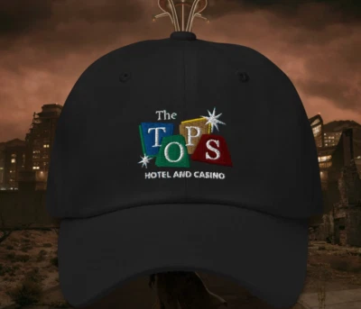 Fallout New Vegas The Tops Hotel and Casino - Gorra de béisbol / Gorra de papá - PS3 Xbox Foto 1 de 2