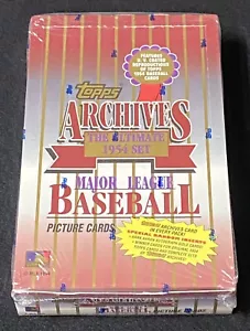 1994 Topps Archives 1954 Baseball Cards Factory Sealed Box 24 Unopened Packs - Picture 1 of 4