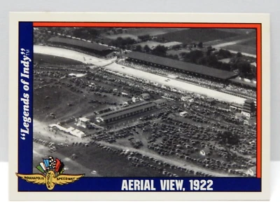 Indy 500 Track Aerial View 1922 Legends Of Indy Trading Card #81 - Image 1 of 2
