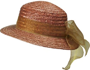 Eleganter Damenhut aus Stroh in 4 Farben Hut Hüte Damenhut - Bild 1 von 5