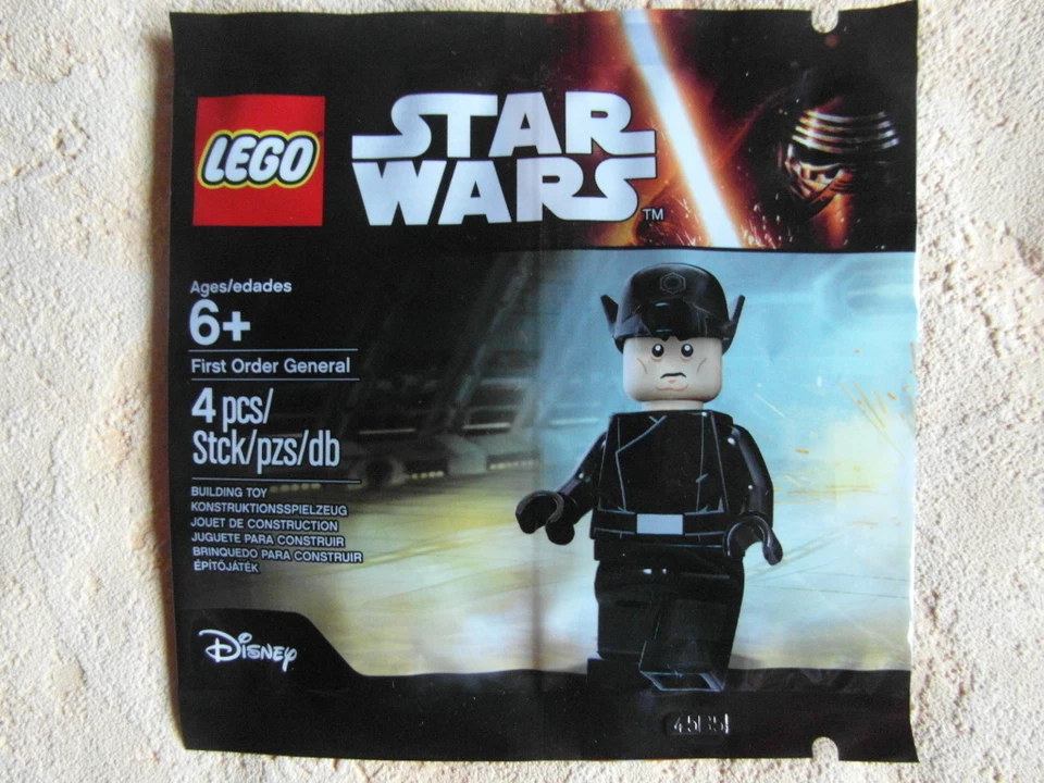 LEGO STAR WARS FIRST ORDER GENERAL 5004406 MINIFIGUR FIGUR POLYBAG NEU OVP - Bild 1 von 1