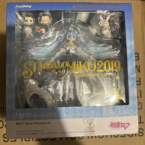 Figma EX-054 Snow Miku 2019 Snow Princess Ver. 10th Anniversary NEW - Picture 1 of 6