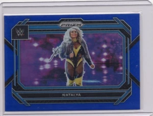 NATALYA WWE 2023 Panini Prizm Blue 076/199 #17 Card - Picture 1 of 2